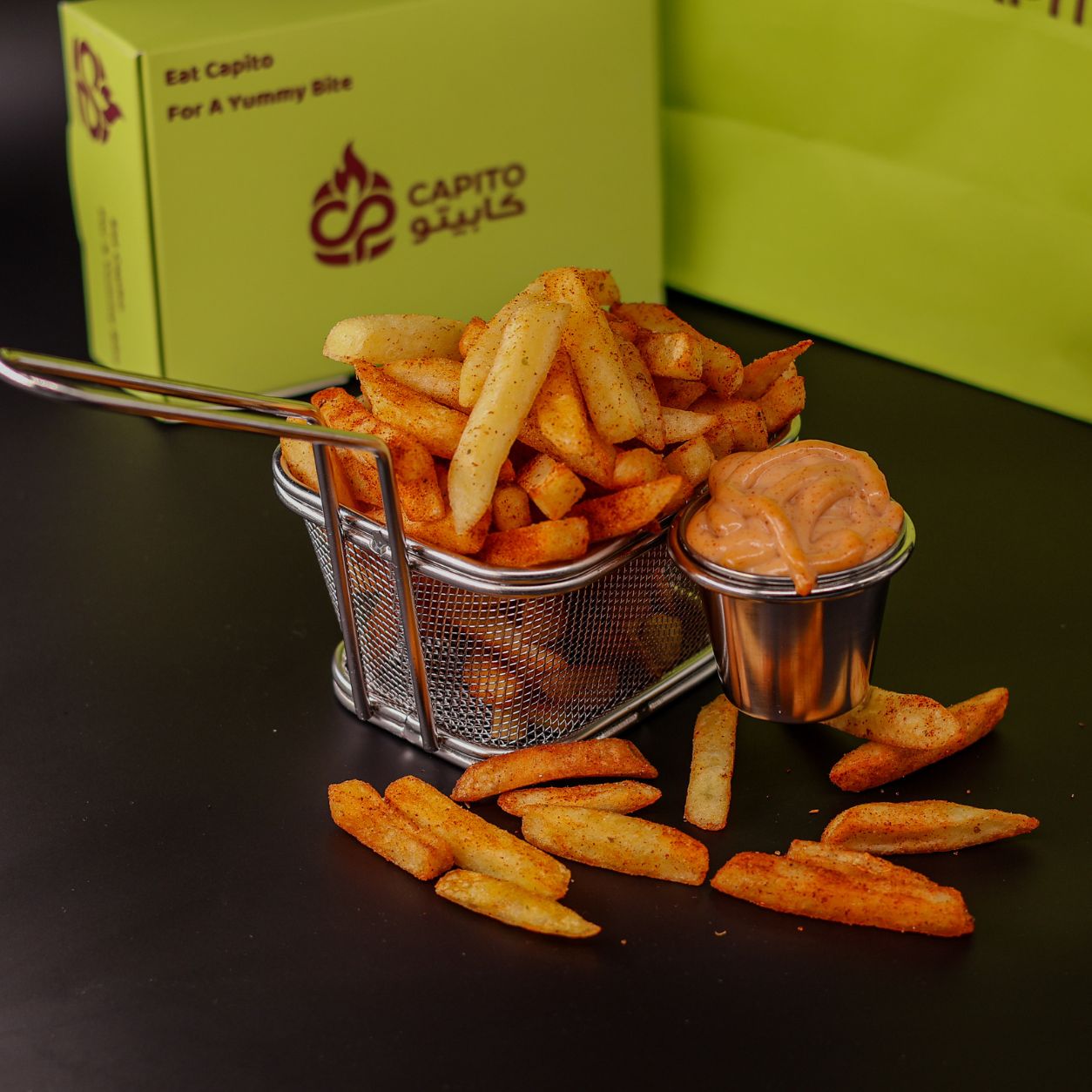 CP Golden Fries with Sauce